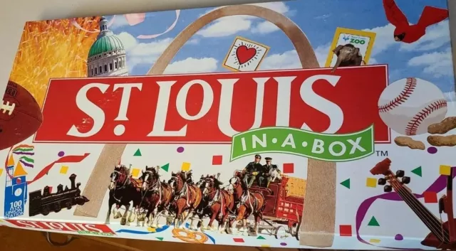 Monopoly St.Louis Opoly Board Game, St. Louis, Missouri Souvenier, NEW  SEALED