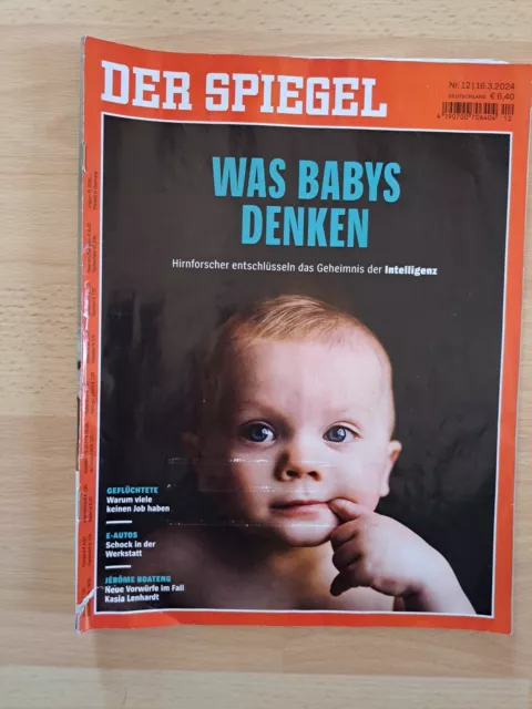 Der Spiegel; Ausgabe 12 vom 16.03.24; "Was Babys denken"