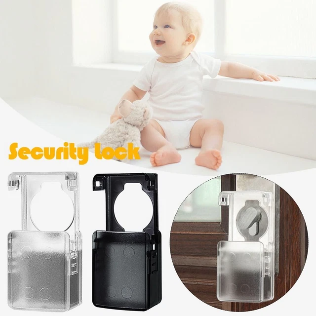 Manijas para niños manija de puerta cerradura fija cerradura de seguridad fija antiapertura