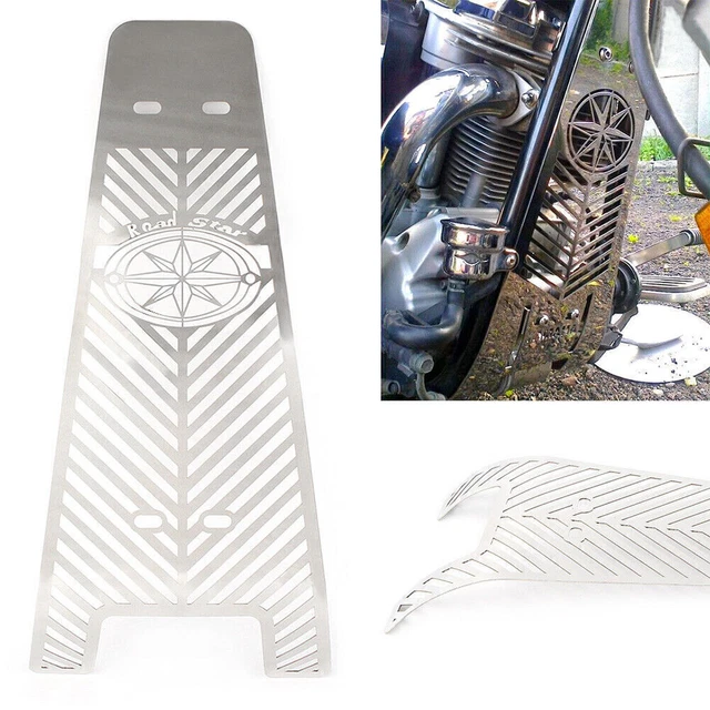 Radiator Grille Guard Cover Protection For Yamaha XV1600 XV1700 99-14 Stainless
