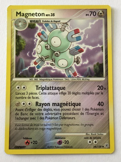Pokemon Card - Magneton - 54/130 - Reverse - FR