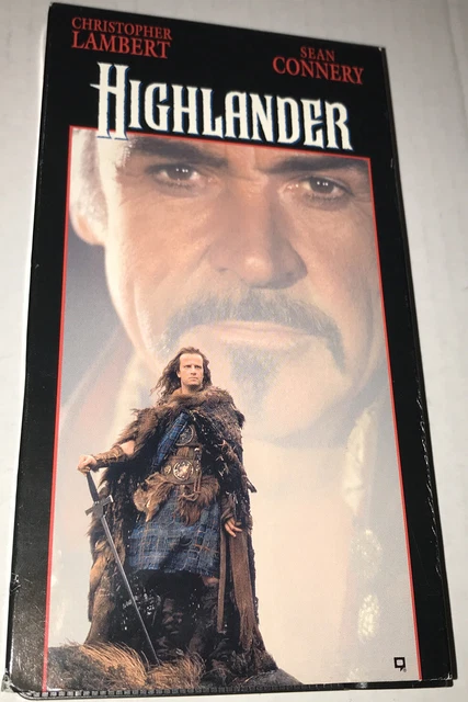 HIGHLANDER VHS SEAN Connery Fantasy Sci-fi Movie Vintage 80’s £8.56 ...