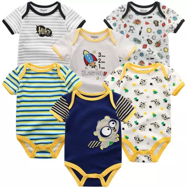 3pc Ropa De Bebe Recien Nacido 0-12 Meses Trajes Bebes Monos Monitos Varon Niña