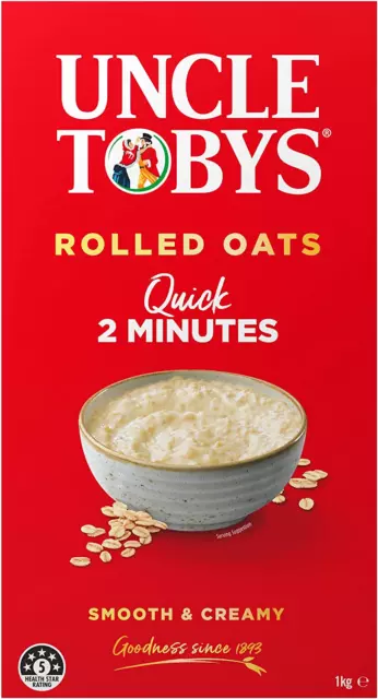 UNCLE TOBYS Oats Quick, 1Kg