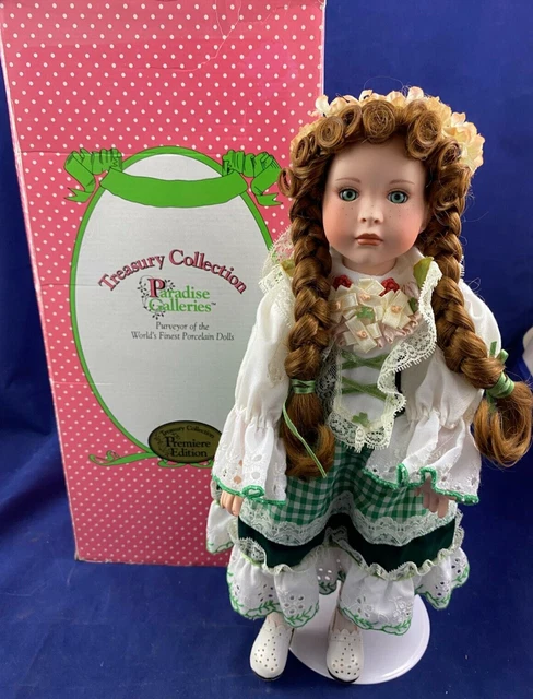 Kelly Doll  Porcelain Treasury Collection Paradise Galleries  Premier Edition
