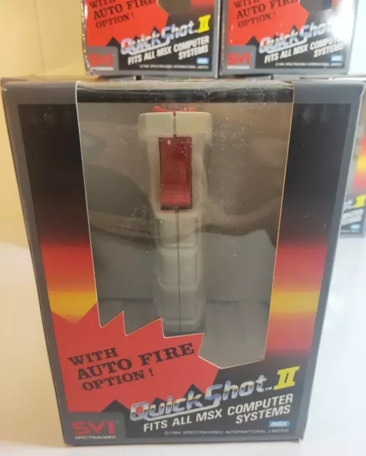 *NEW OLD STOCK* Quick Shot II MSX Deluxe Joystick Controller For MSX computers