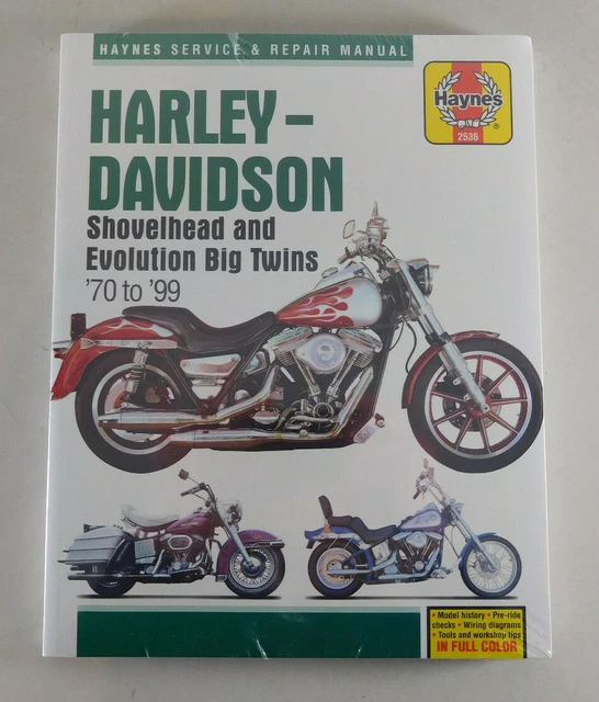 REPARATURANLEITUNG HARLEY DAVIDSON Shovelhead and Evolution Big Twins
