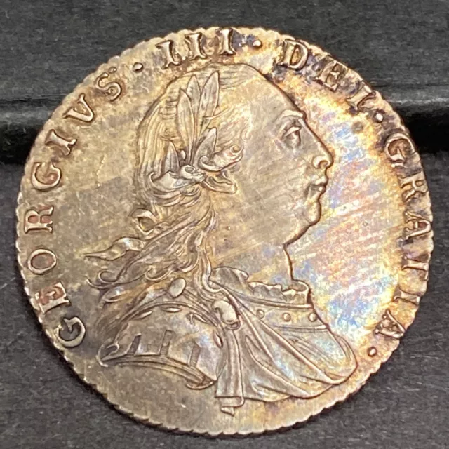 George III 1787 Sixpence