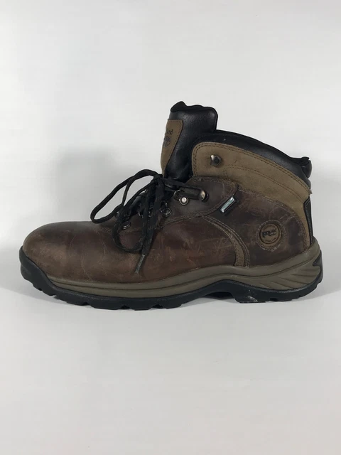 Timber Men TIMBERLAND PRO FLUME A1Q8V Boots Men 12M Brown Waterproof Steel Toe ...
