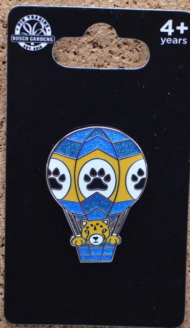 BUSCH GARDENS - 2023 Animals in Hot Air Balloons Pin Series - Cheetah
