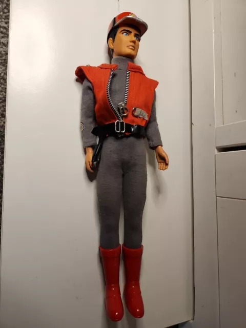 Vintage 1993 ITC 12" Captain Scarlet Figure Doll Retro