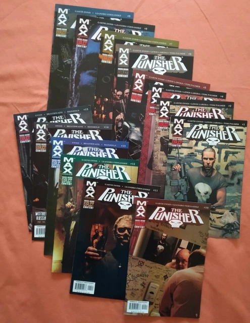 Punisher #1-15 (without #3) Vol.7 (2004-2009), by Garth Ennis