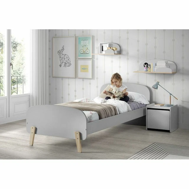 Paris Prix - Chambre Complète Enfant 5p "kiddy" Gris 7