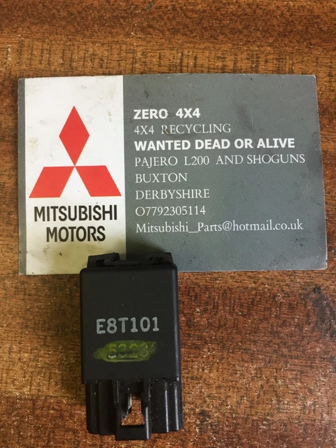 MITSUBISHI L200 K74 Ecu Relay Fuel Pump Relay E8T101 EUR 39,85 ...