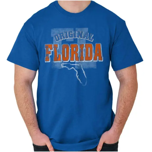 Florida Original Hometown Vacation Gift FL Womens or Mens Crewneck T Shirt Tee