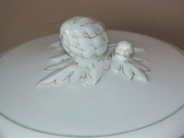 Soupière légumier en porcelaine de Paris 19ème 3