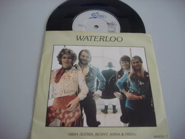 7"Single Vinyl Schallplatte ABBA waterloo (UK)