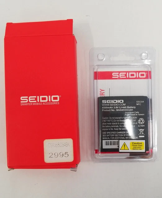 Genuine Seidio BASI45SSGS4 4500mAh 3.8V Li-ion Battery for Samsung Galaxy S4