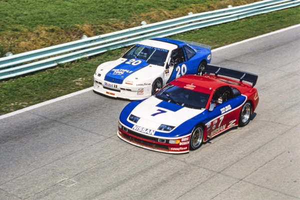 Photo Vintage 1994 - Steve Millen, Johnny O'Connell, John Morton - Nissan 300 ZX Turbo