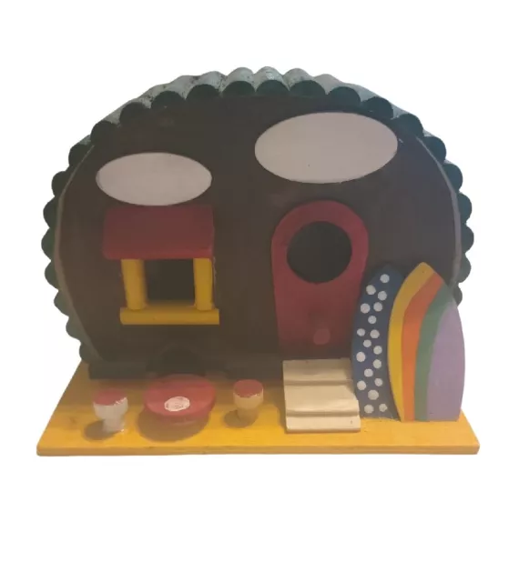 Wooden Birdhouse BEACH BUNGALOW Surfboard
