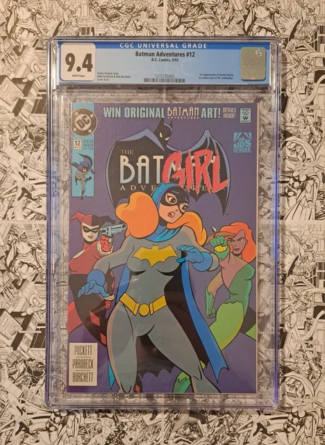 🔥Batman Adventures #12 Cgc 9.4 Nm Wp 1St Appearance Of Harley Quinn Major Key🔥