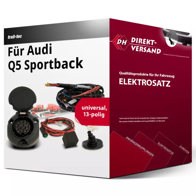 E-Satz 13polig universell für Audi Q5 Sportback 11.2020-jetzt neu