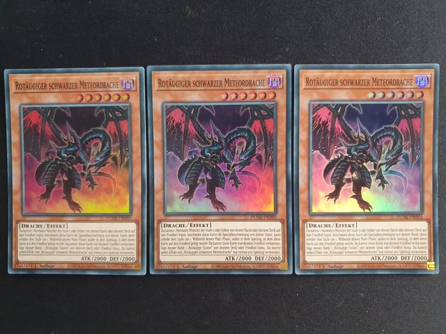 Carta Yu-Gi-Oh! Bruciatura Occhi Rossi - Super Rare - 021 - Draghi - Foto 9