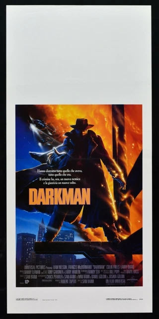 AFFICHE DARKMAN SAM Raimi Liam Neeson Superhero Comics Marvel Colin ...