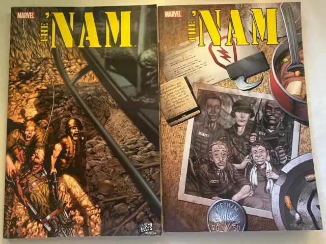The ‘Nam - VOL. 2 & VOL. 3 - *RARE* - Murray - Graphic Novel TPB - Marvel