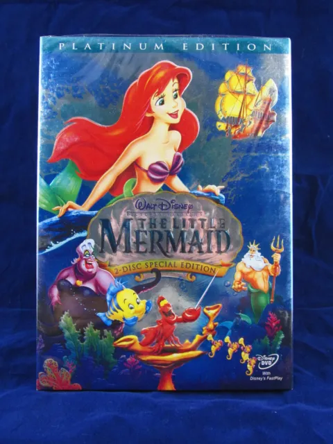 Disney's The Little Mermaid (DVD, 2006, 2-Disc Set, Platinum Edition)