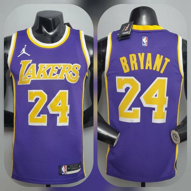 Maillot NBA Los Angeles Lakers black mamba Bryant 24 taille M