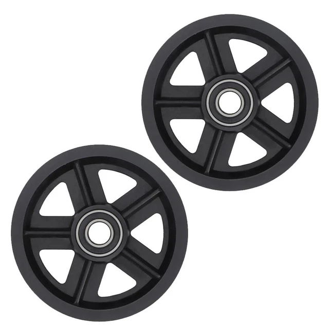 Cerniera per porta scorrevole rulli pulegge per porta ruote hardware per porta 120 mm rullo per binari