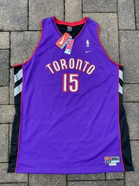 NEW Nike Team VINTAGE Vince Carter Toronto Raptors Swingman Jersey XXXL 3XL