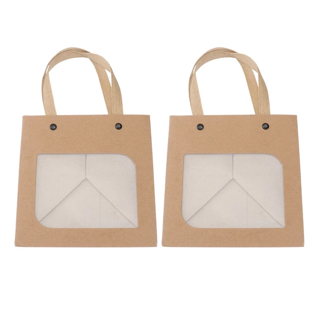 2 piezas caja de papel de postre caja de paquete de pasteles cajas de papel simples alimentos