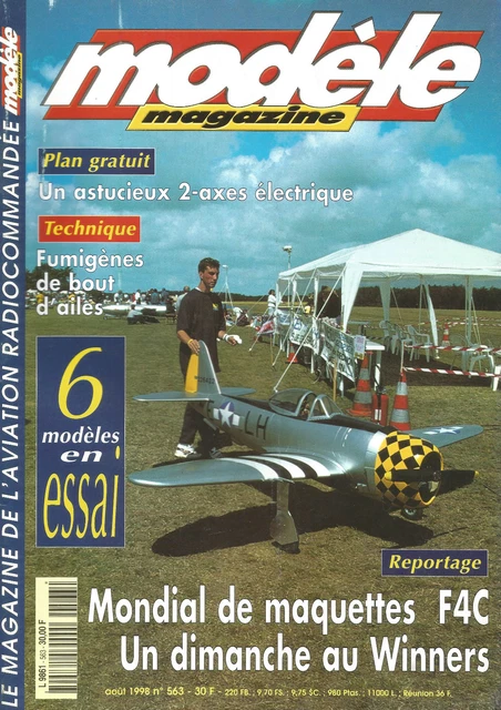 Magazine Modèle Mag N°638 Novembre 2004 - Plans Douglas M3 Et Dossier 20 Ans De Jet - Occasion