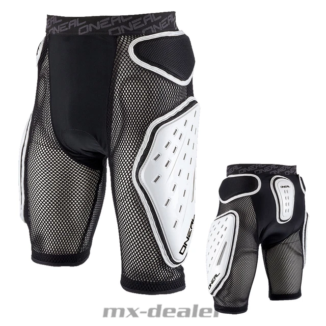 Oneal Kamikaze Court Noir Vtt Motocross Pantalon Descente Protektorenshorts BMX