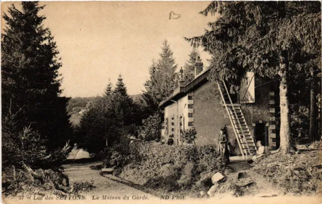 CPA Lac des SETTONS - La Maison du Garde (456760)
