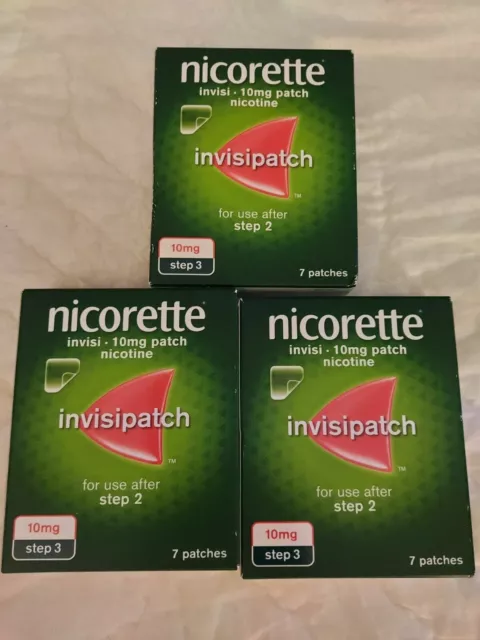 Nicorette Invisi 10 mg Patch - 21 x Schritt 3 Patches