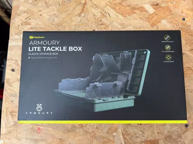 Carp Fishing Tackle - Ridgemonkey Armoury Lite Tackle Box