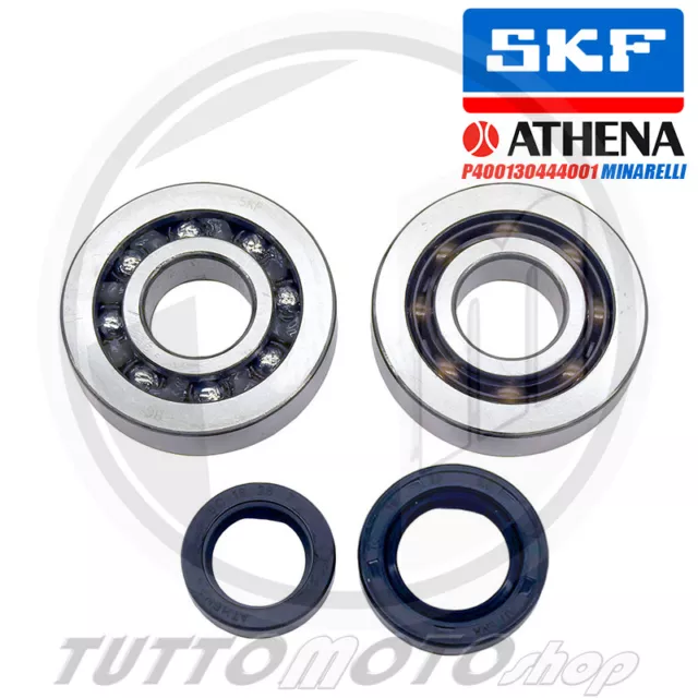 KIT REVISIONE ALBERO MOTORE ATHENA CUSCINETTI PARAOLI Aprilia RALLY 50 LC 2T