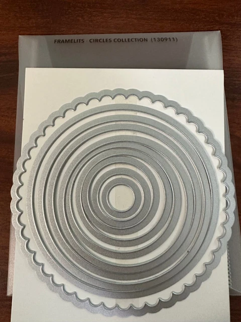 Troqueles Stampin Up Framelit ~ Colección Circles 130911 ~ J7