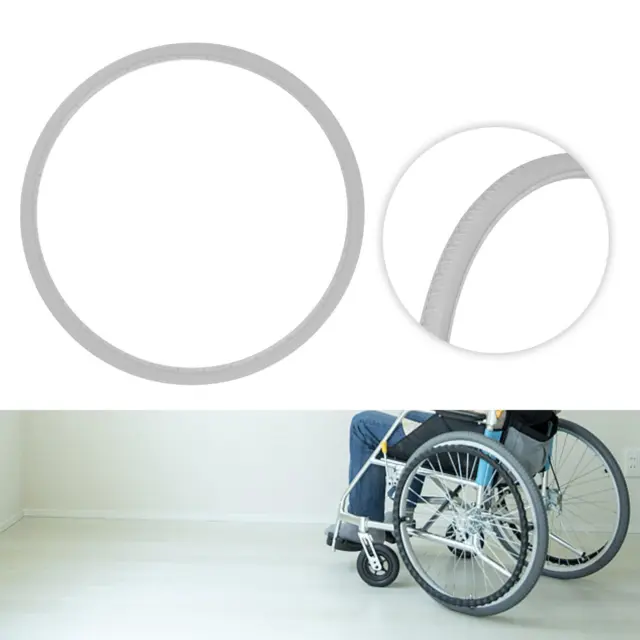 Le pneu de fauteuil roulant remplace les pneus solides durables et les pneus