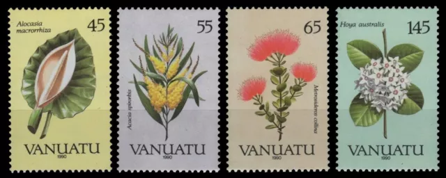 Vanuatu 1990 - Mi-Nr. 830-833 ** - MNH - Blumen / Flowers