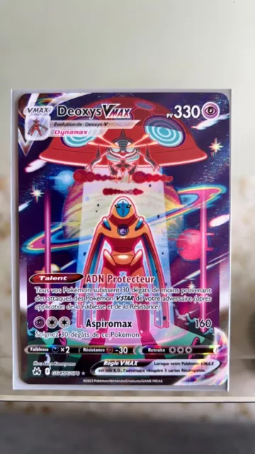 Carte Pokemon Deoxys VMAX GG45/GG70 EB12.5 Zénith Suprême NEUF FR ⭐️