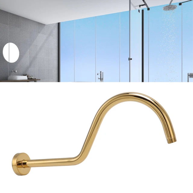 Estensione soffione doccia braccio soffione doccia tubo acciaio inox a forma di S per casa