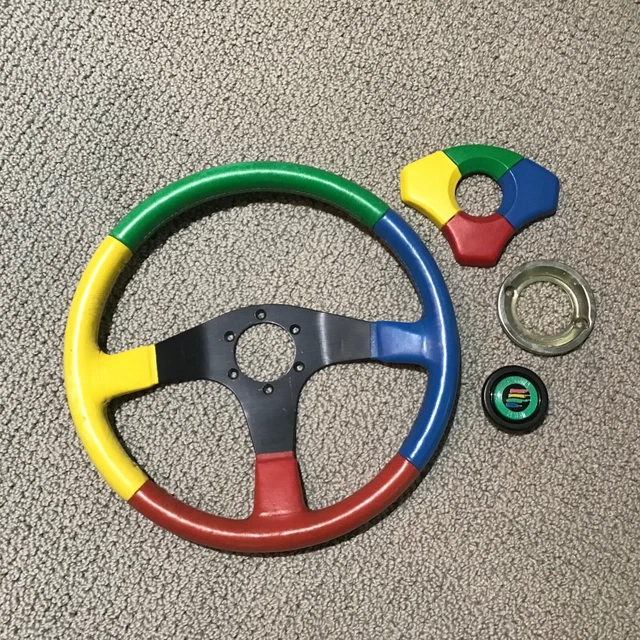 MOMO BENETTON STEERING Wheel w/ Benetton Formula F1 Team