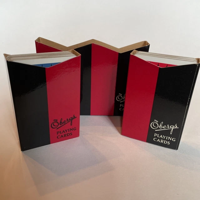 Rare 1958 Obergs Complete Set Of Playing Cards made in Sweden