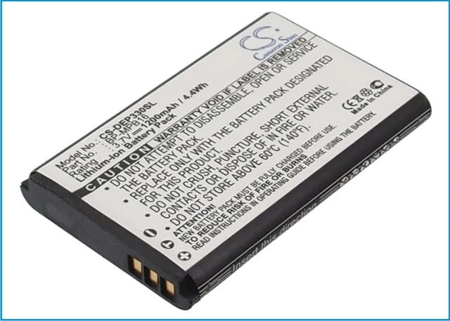 Batteria 1200mAh per Doro 330gsm HandleEasy 330 Batterij Batteria