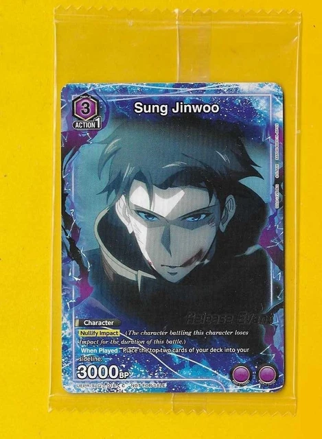UNION ARENA SOLO Leveling Sung Jinwoo Winner Promo Release Event