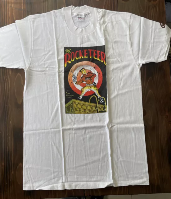 Vintage The Rocketeer Dave Stevens 1982 Graphitti Comics T-Shirt L